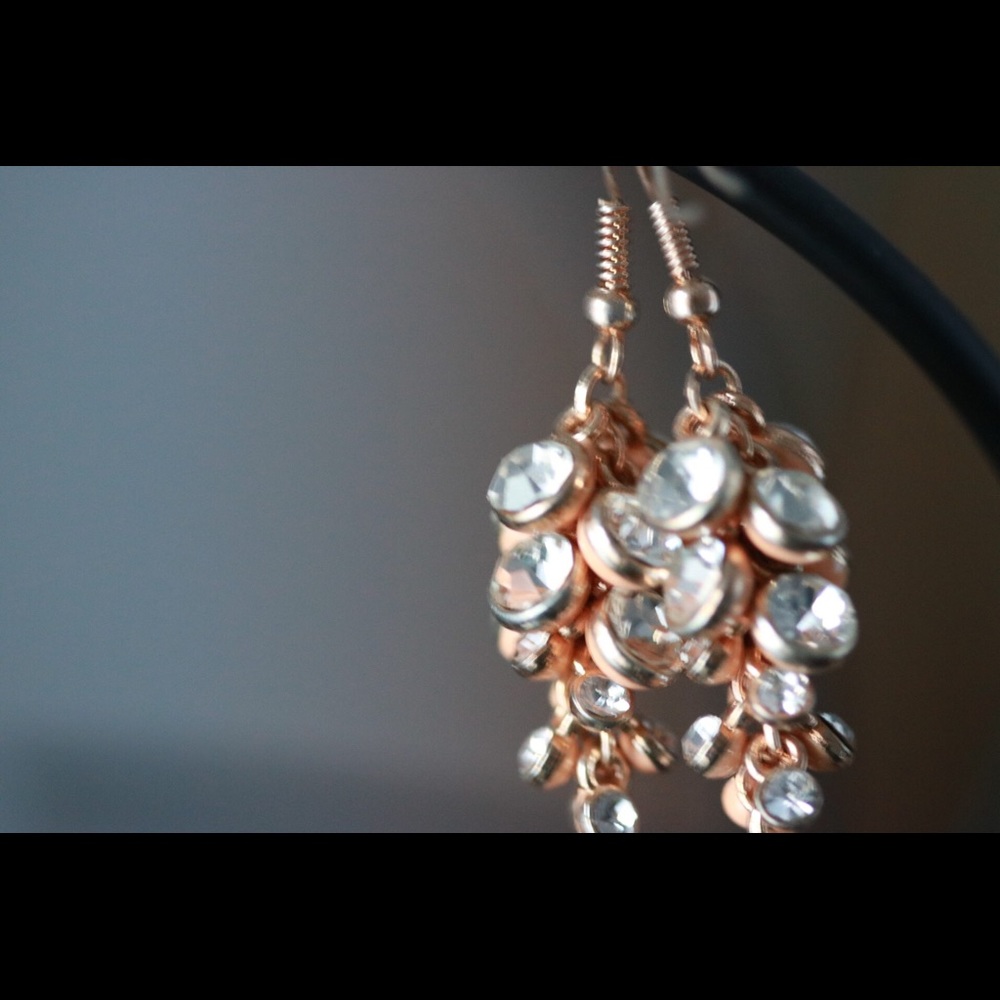 Crystal Droplet Earrings